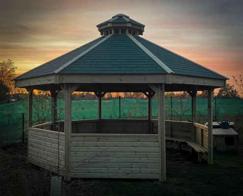 Firepit shelters