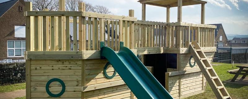 Playground ship Installation